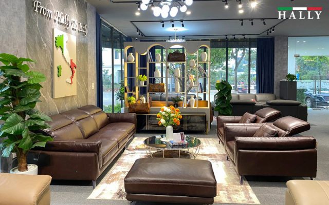 Mua sofa da nhập khẩu Vĩnh Phúc