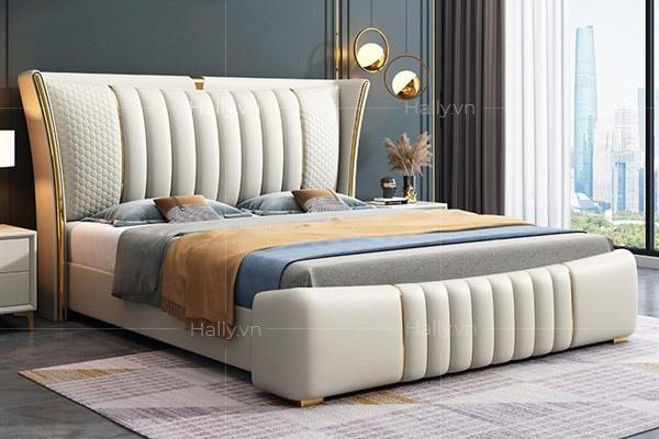 Giường ngủ bọc da cao cấp nhập khẩu Dolce Viva 01