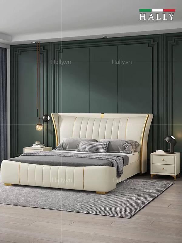 Giường ngủ bọc da cao cấp nhập khẩu Dolce Viva 01