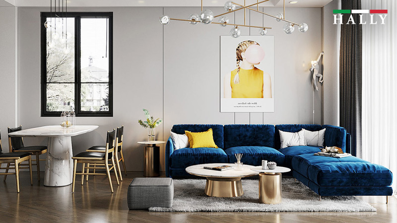 Cách bố trí sofa phòng khách đẹp tạo điểm nhấn cho không gian sống
